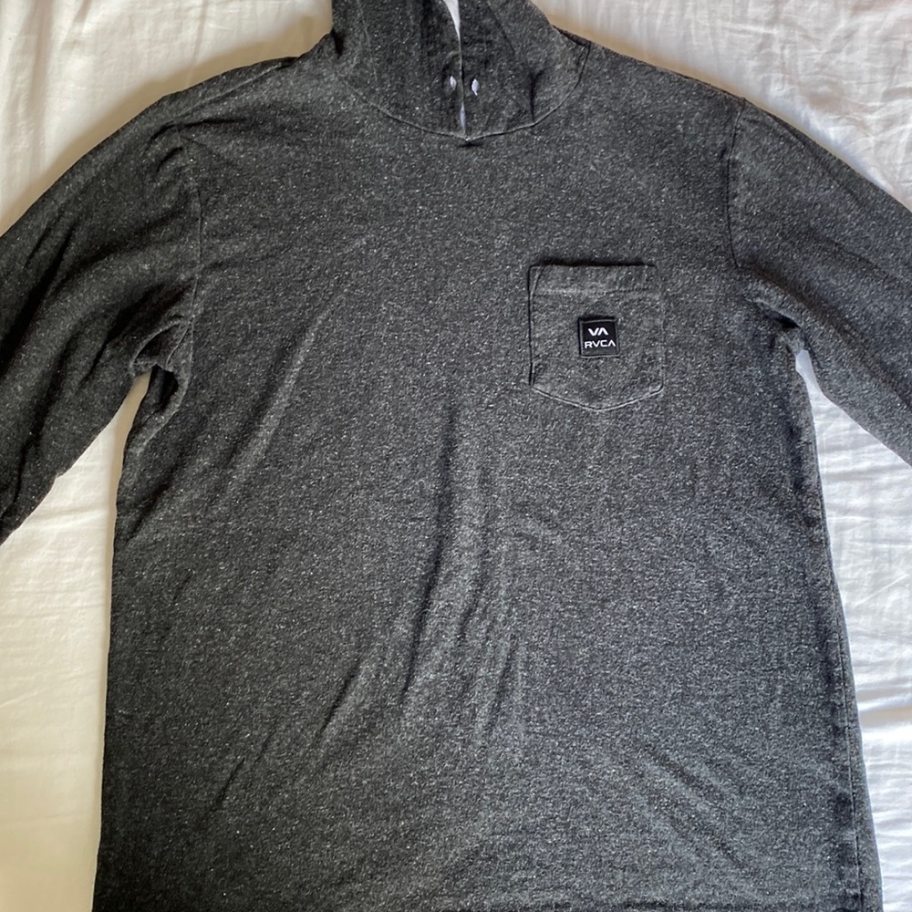 Mens, Medium, Gray RVCA Hoodie